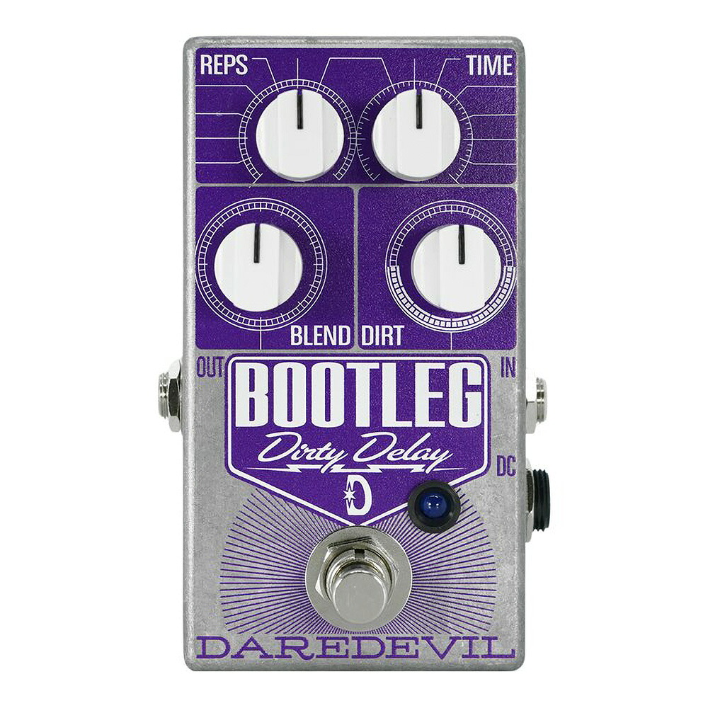 Daredevil Pedals BOOTLEG DIRTY DELAY V2|ミュージックランドKEY WEST