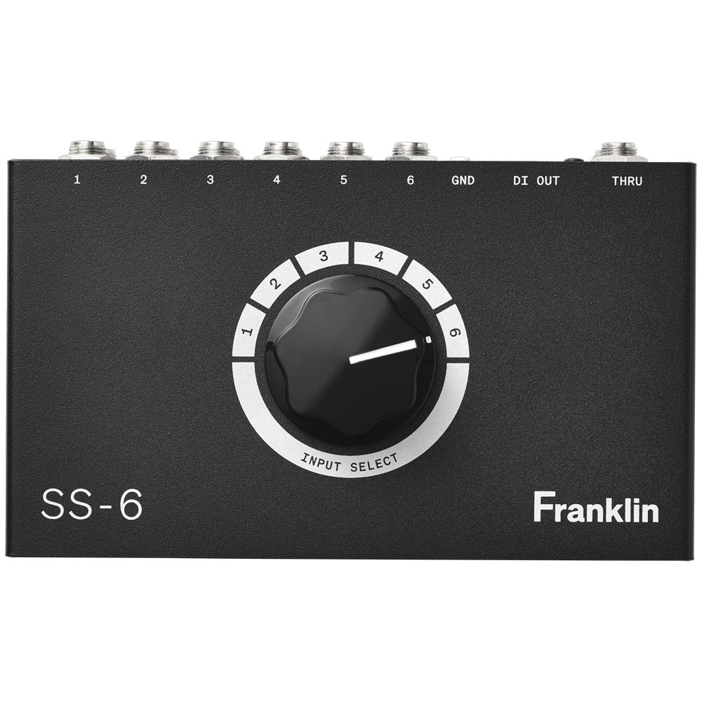 Franklin Audio SS-6 MKII Switchable Input Stereo DI｜ミュージックランドKEY WEST