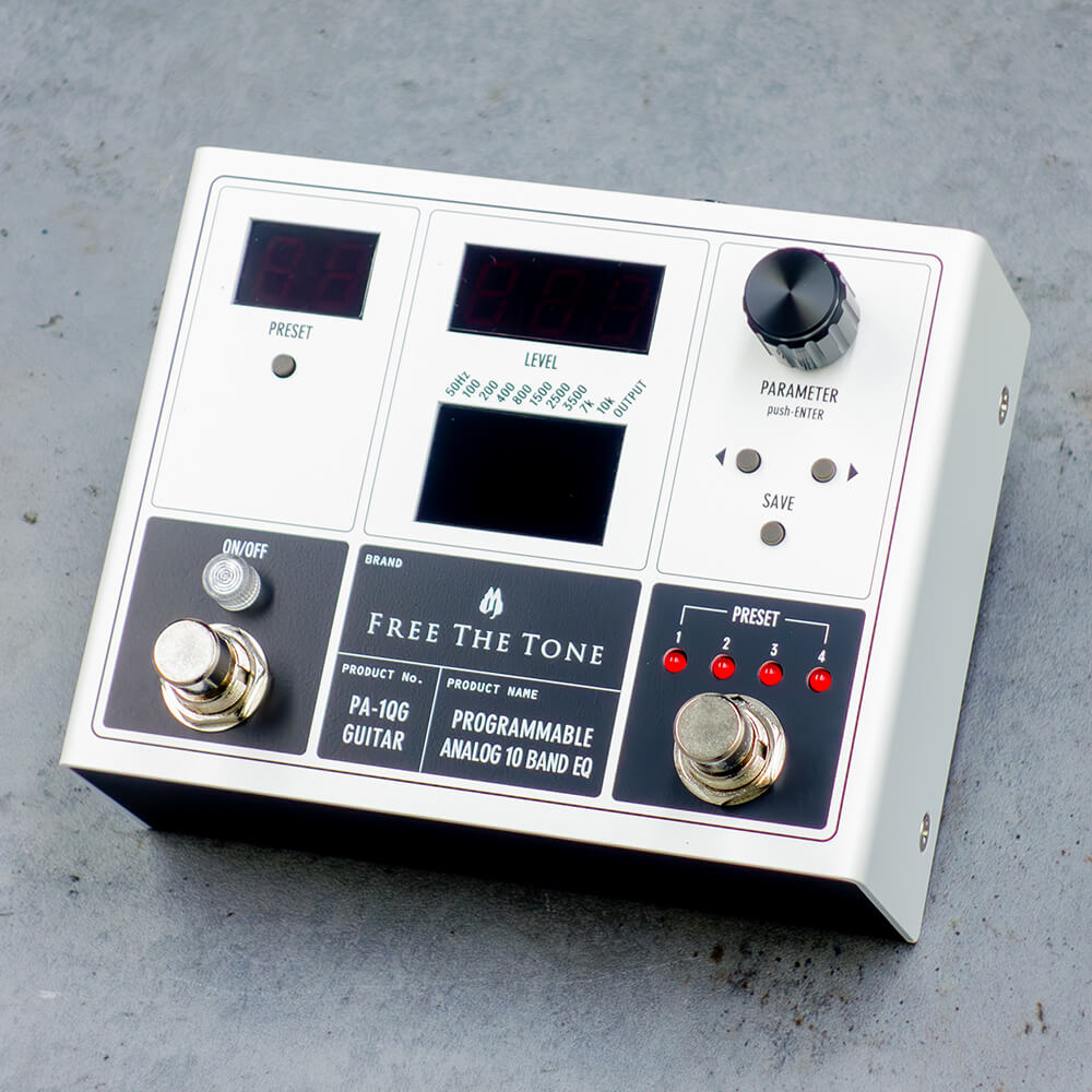 楽天市場】Free The Tone PROGRAMMABLE ANALOG 10 BAND EQ PA-1QA 新品