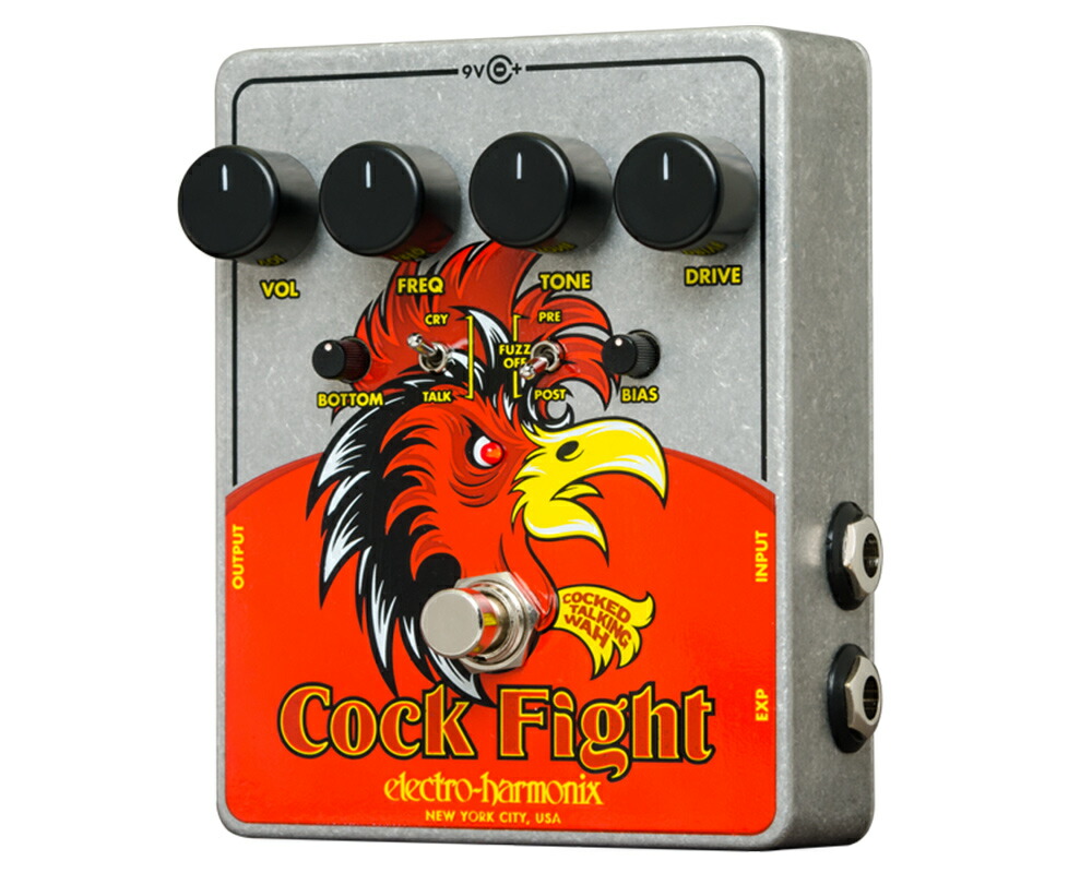 ギター Electro-Harmonix Cock Fight Plus 楽天市場】ELECTRO HARMONIX Cock Fight Plus クライング・ワウと