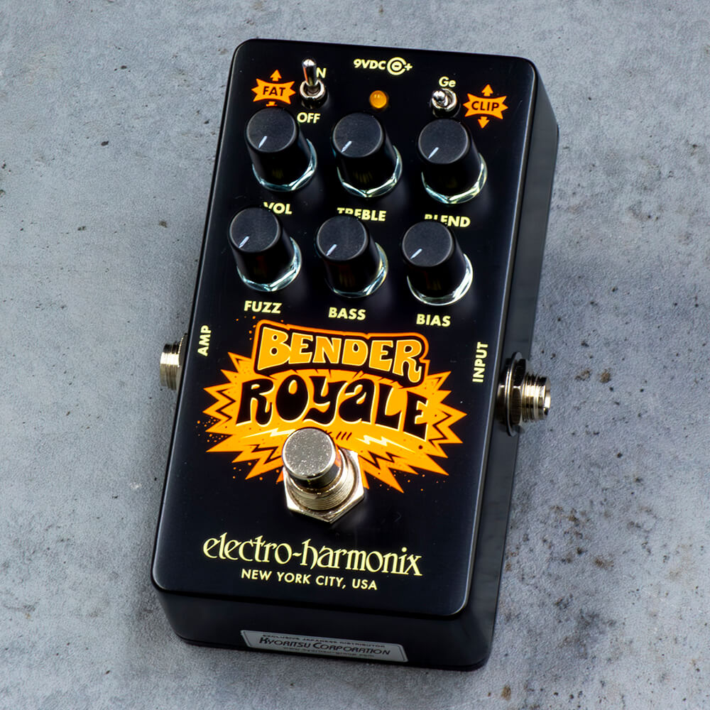 Electro-Harmonix Bender royal Black エレクトロハーモニックス エフェクター ファズ｜ミュージックランドKEY WEST