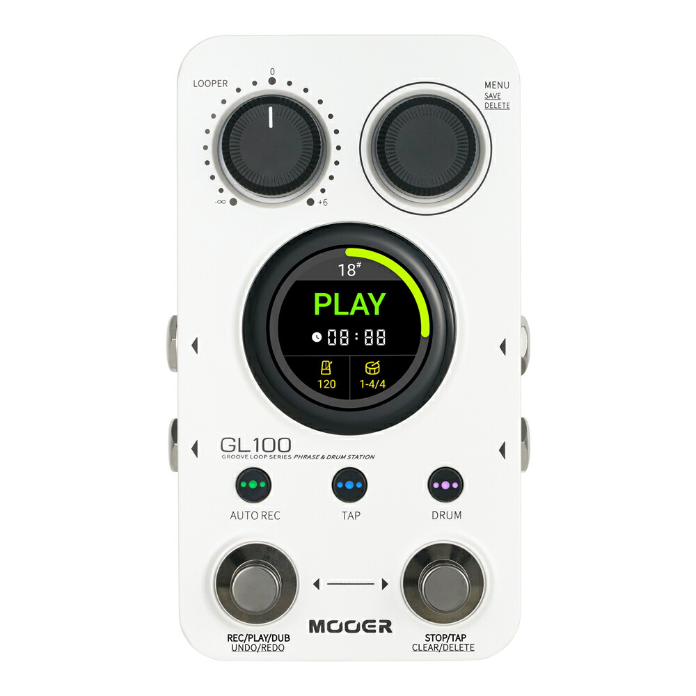 MOOER GROOVE LOOP X2 (ルーパー&ドラムマシーン ) Mooer GROOVE LOOP X2