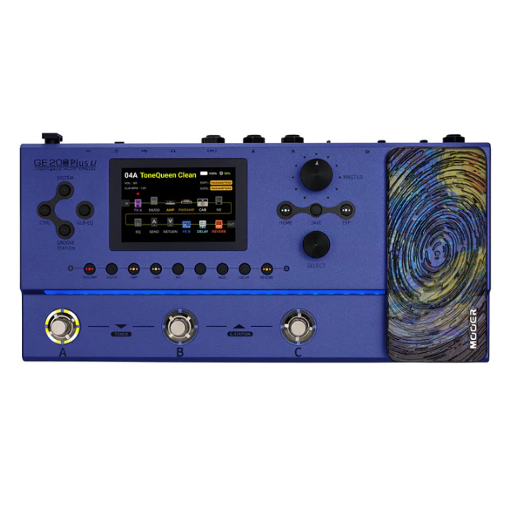 Mooer GE200 Plus Liムーアー マルチエフェクター｜ミュージックランドKEY WEST