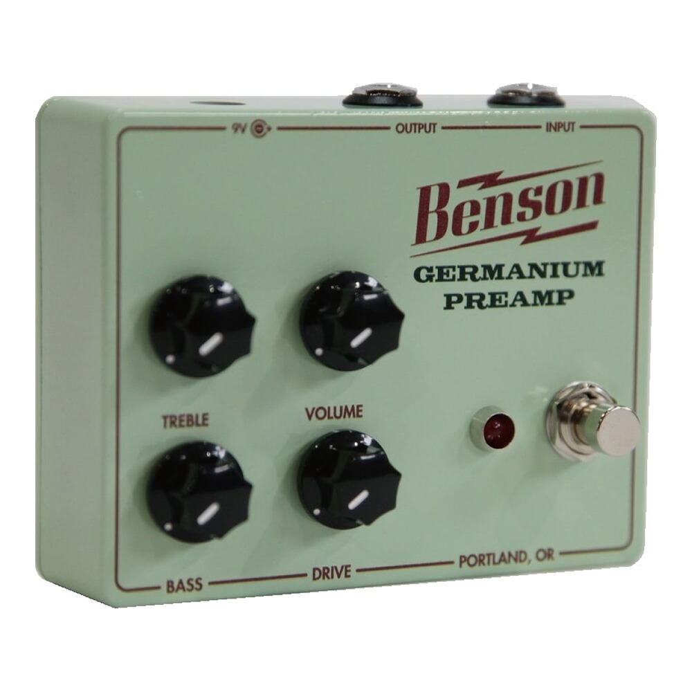 美品 benson preamp ベンソン overdrive オーバードライブ 楽天市場】Benson Amps Preamp Pedal 新品 オーバードライブ[ベンソン