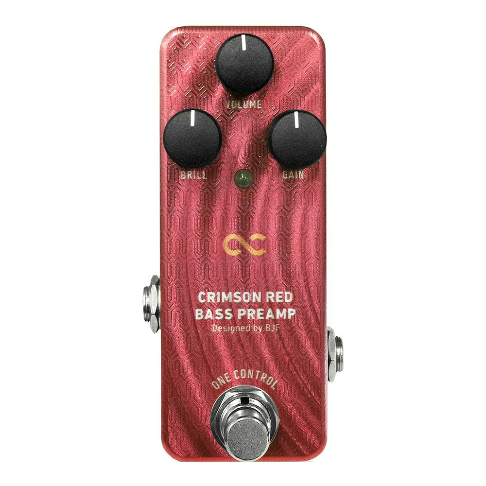 One Control CRIMSON RED BASS PREAMP ワンコントロール ベースプリアンプ