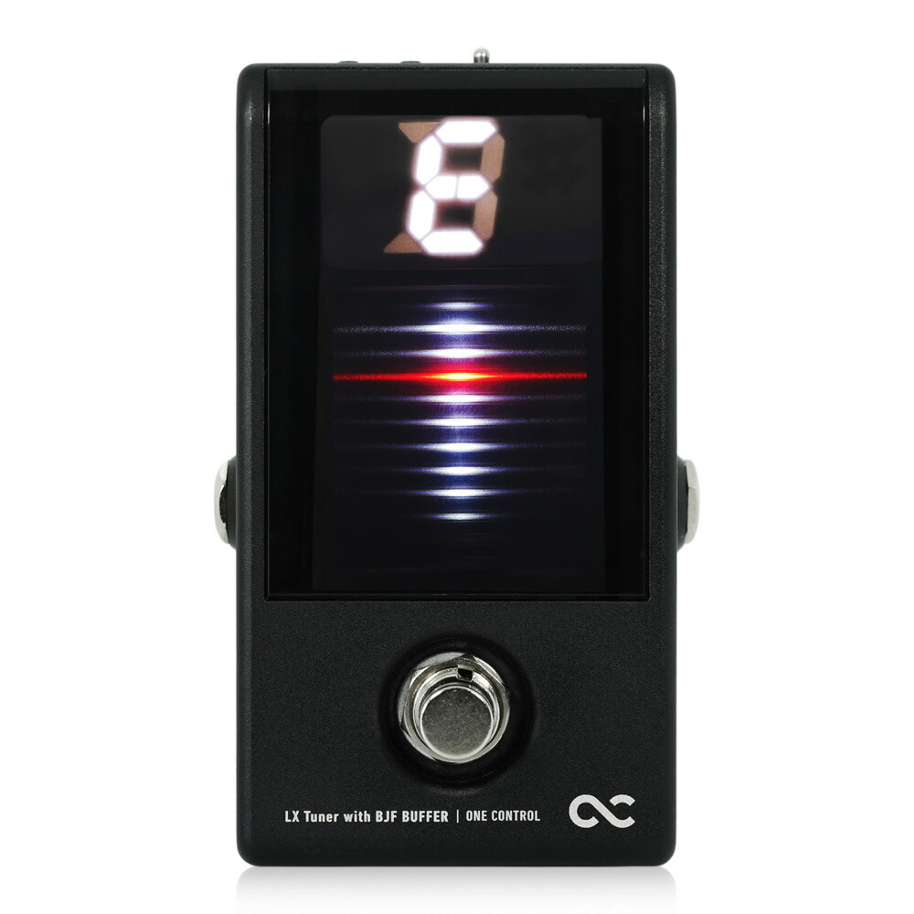 One Control LX Tuner with BJF BUFFER バッファー搭載ペダルチューナー