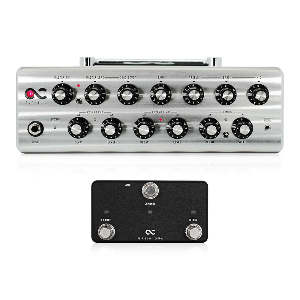 One Control BJF-S66 with FS-P3S アンプヘッド