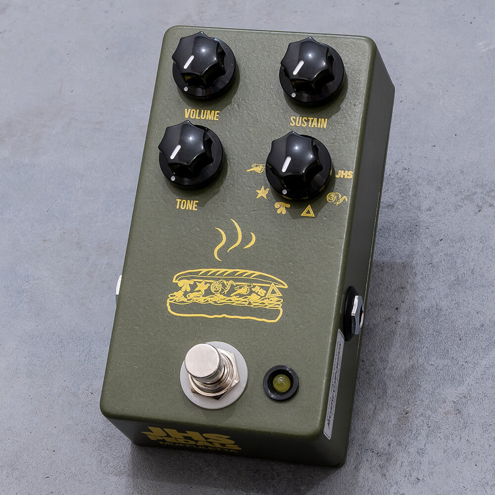 最終値下EHX Green Russian “Moscow Mod” JHS Pedals EHX Green Russian Pi Moscow Mod - グリーン