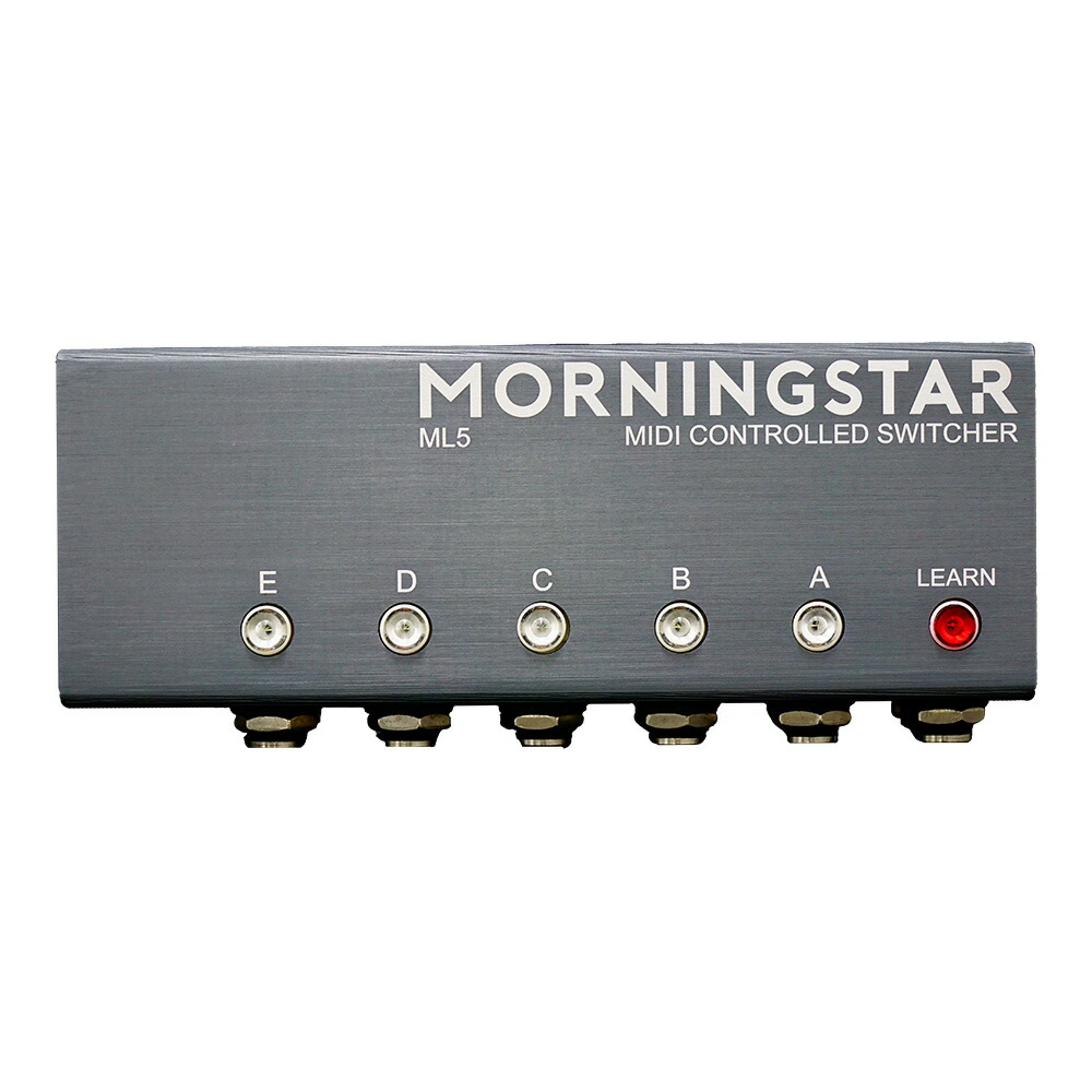 MORNINGSTAR FX MC8 midiスイッチャー Morningstar FX MC8 Pro Midi Controller