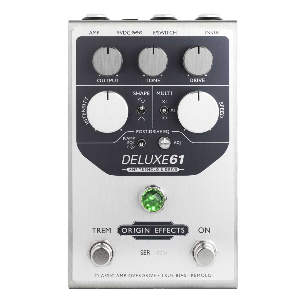 ORIGIN EFFECTS DELUXE61 (RevivalTREM Bias Tremolo)|ミュージックランドKEY WEST