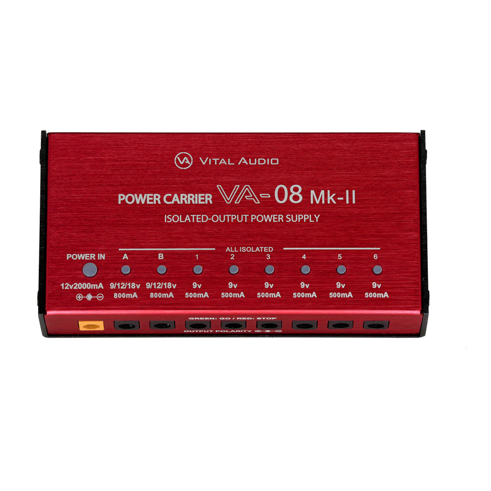推奨 贅沢品 Vital Audio POWER CARRIER VA-08 MKII バイタルオーディオ パワーサプライ dbmediatiruchy.com dbmediatiruchy.com