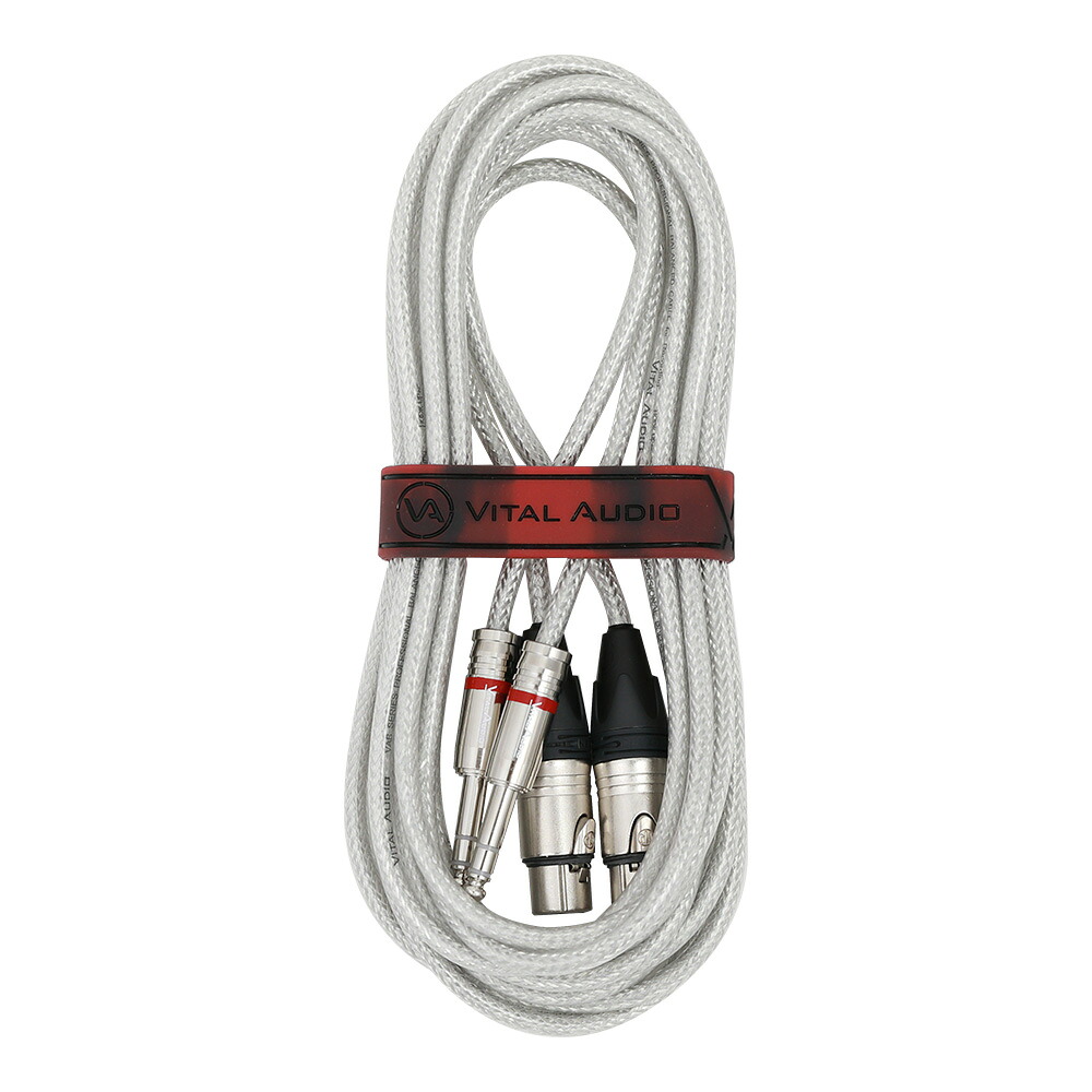Vital Audio VAB-N Pair 3.0m 3FX / 3P [VBN P-3F3P] DTM環境に最適なバランスケーブルVABシリーズのペアパッケージ