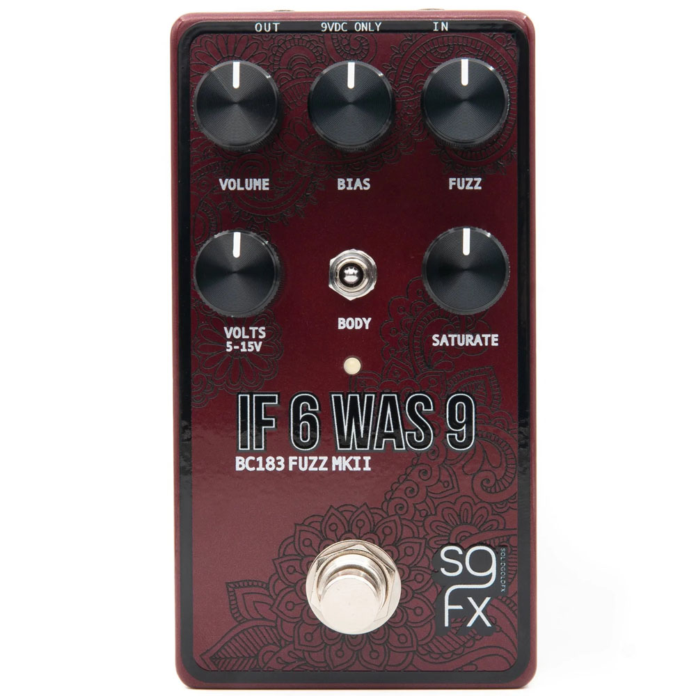SolidGoldFX IF 6 WAS 9 BC183 MKII Fuzz｜ミュージックランドKEY WEST