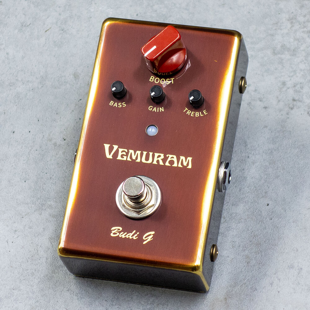 ベムラム　バディg Vemuram レガシーペダルの進化型「Budi-G」のマジックに迫る