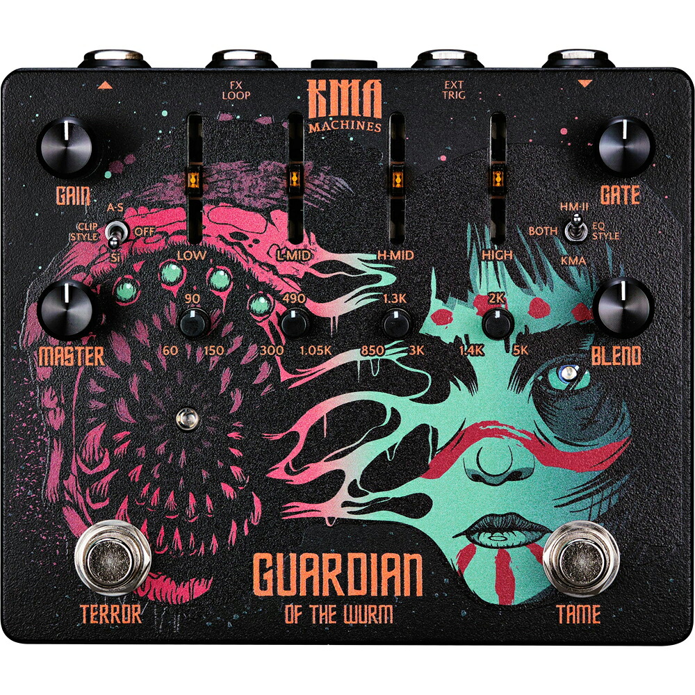 KMA Guardian of the Wurm ハイゲイン・ディストーション&ノイズ・ゲート|ミュージックランドKEY WEST