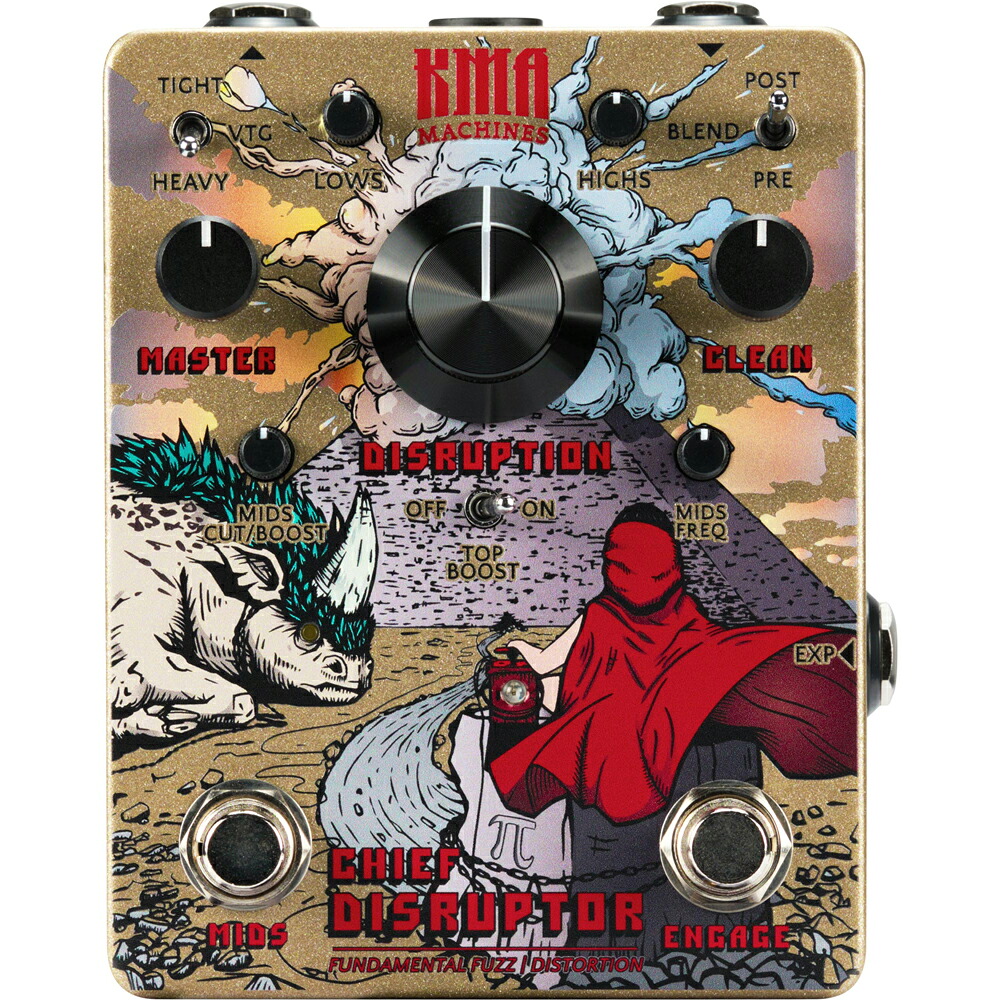 KMA Chief Disruptor ファズ ディストーション|ミュージックランドKEY WEST