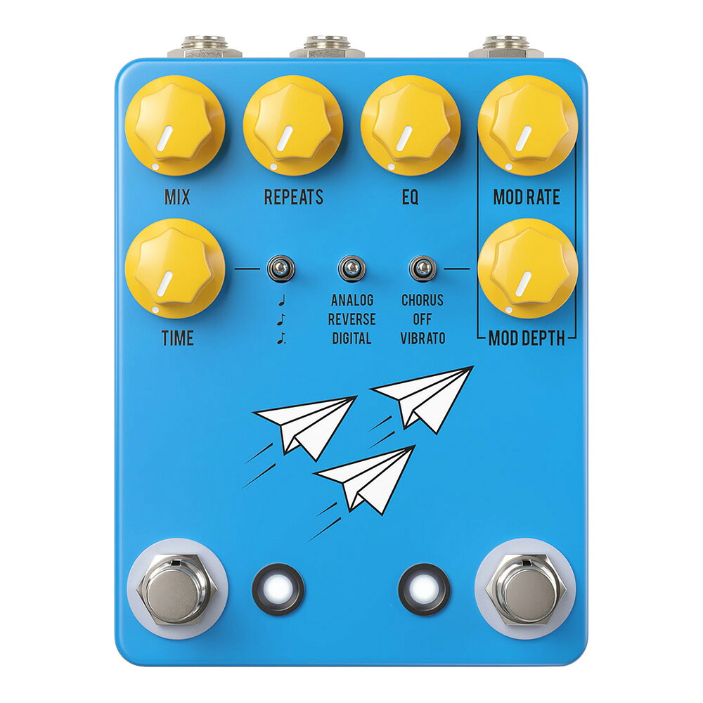 JHS Pedals FLIGHT DELAY BLUE ジェイエイチエス エフェクター ディレイ