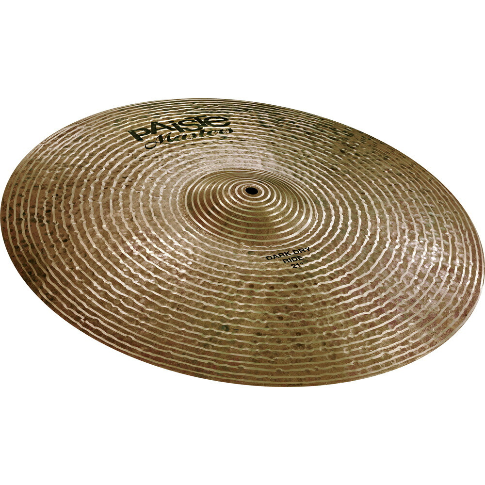 PAiSTe Masters Dark Dry Ride 21&Prime; パイステ シンバル｜ミュージックランドKEY WEST