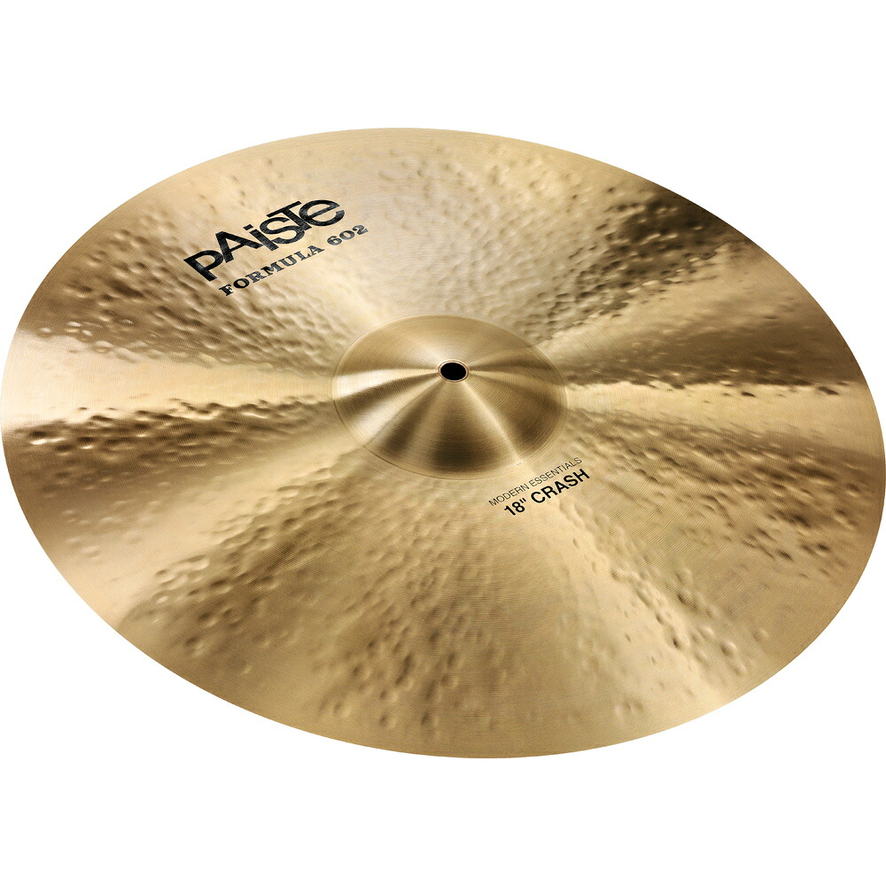 PAiSTe Formula 602 Modern Essentials (Essectials) Crash 18"|ミュージックランドKEY WEST