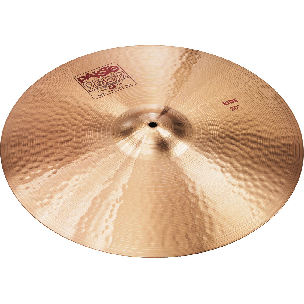 PAiSTe 2002 Ride 20&Prime; パイステ シンバル｜ミュージックランドKEY WEST 44,330円