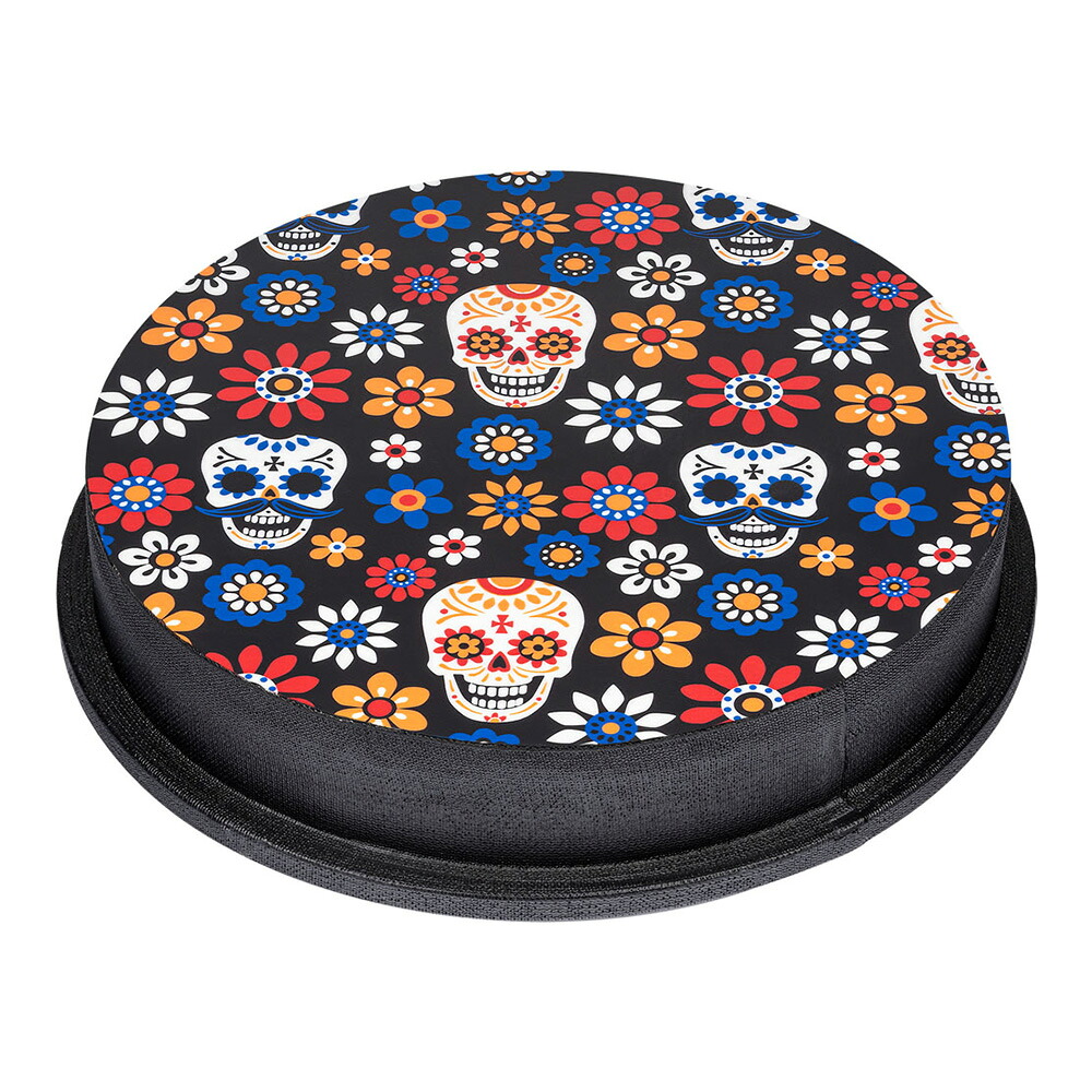 【受注発注品】 MEINL Jumbo Djembe Synthetic Head - 10" Day Of The Dead [HEAD-JD10DA] マイネル ジャンベ｜ミュージックランドKEY WEST