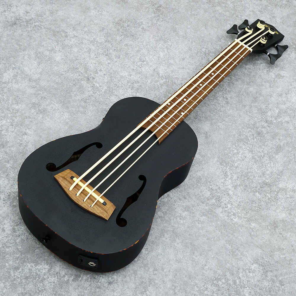 楽天市場】Key pilina UKB-500 Fretless F-Hole Black ウクレレベース