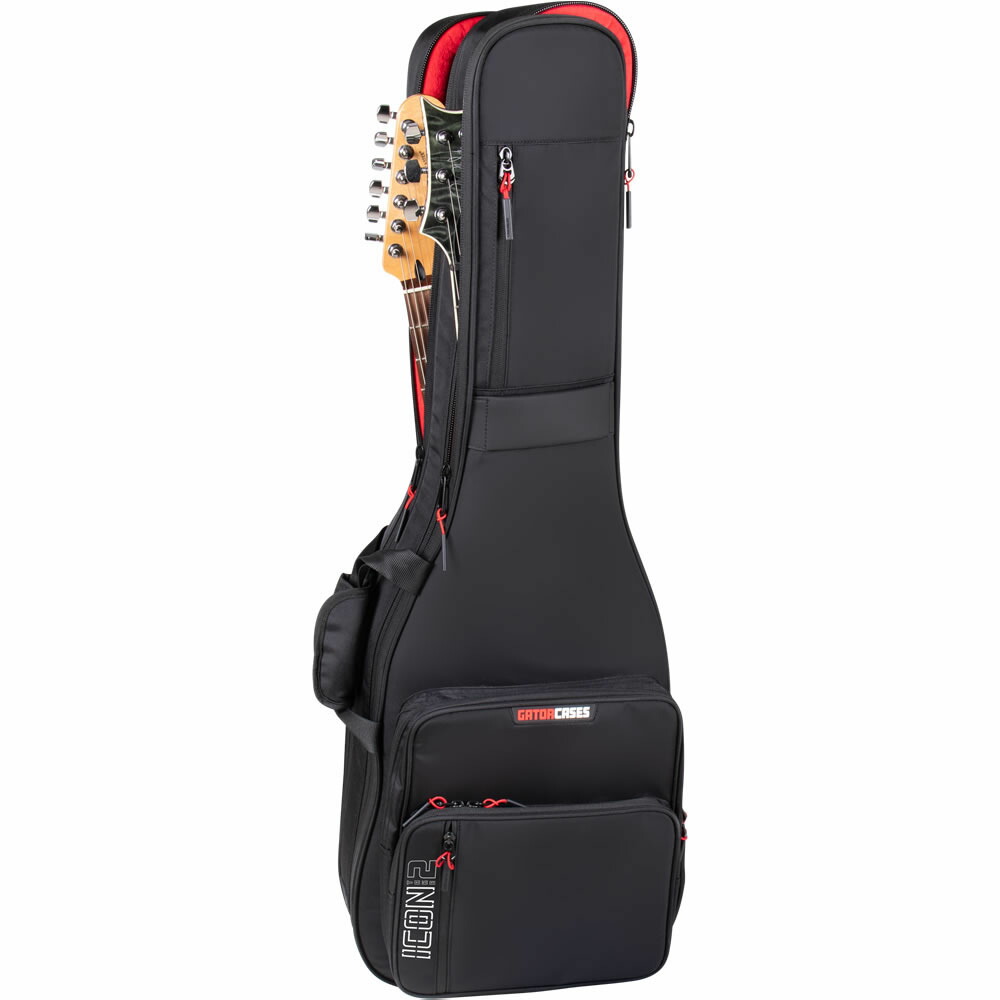 GATOR G-ICONTTELEC-BLK ゲイター エレキギター用 ギグバッグ 2本用