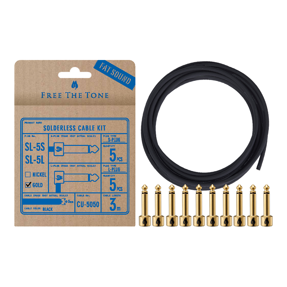 FREE THE TONE ソルダーレスパッチケーブルSL-4&CU-416 楽天市場】Free The Tone SOLDERLESS CABLE SL-4＆CU-416