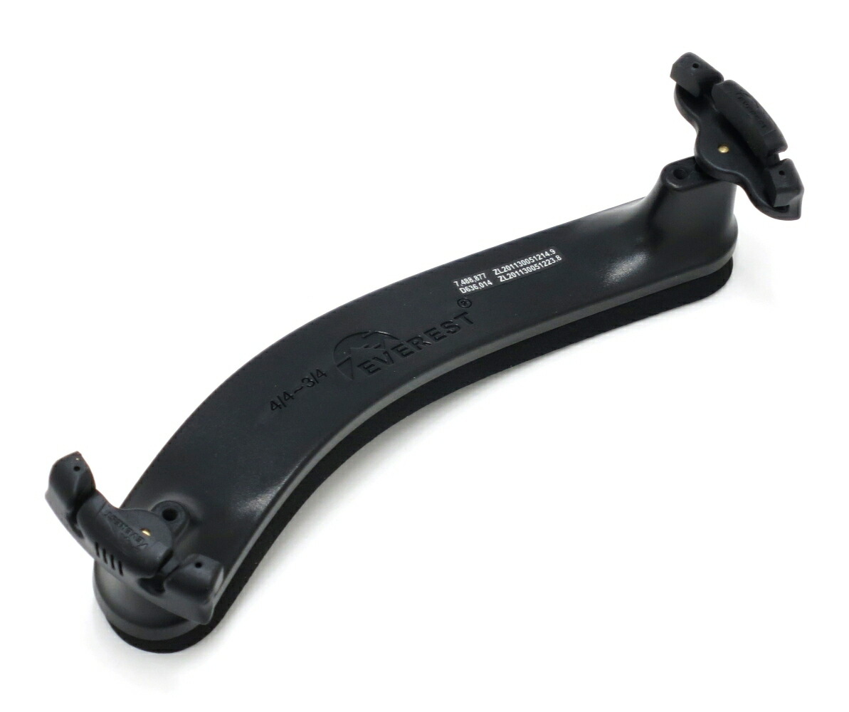 EVEREST EF-4 Collapsible black Violin 4/4サイズ コラプシブル ブラック エベレスト バイオリン用肩当て