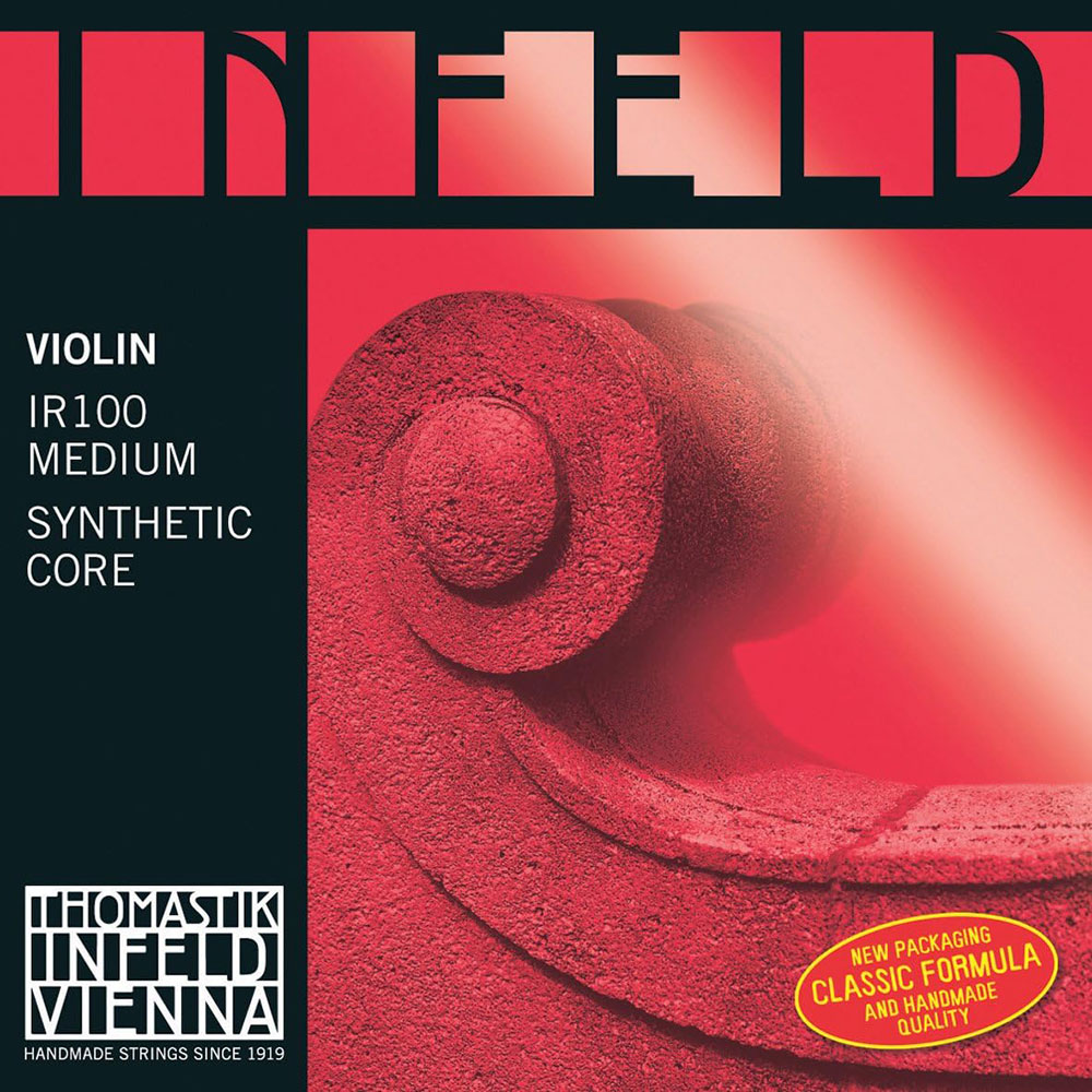Thomastik-Infeld Infeld Red IR100 Violin弦 4/4サイズ Medium トマスティック インフェルド インフェルド・レッド バイオリン弦セット ミディアムテンション|ミュージックランドKEY WEST