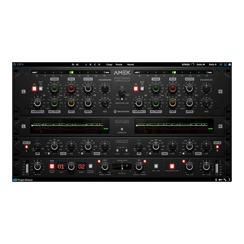Plugin Alliance AMEK Mastering Compressor 【ダウンロード版/メール納品】