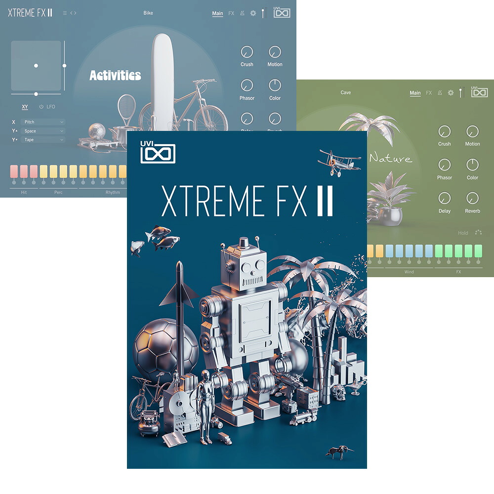 UVI Xtreme FX 2【ダウンロード版/メール納品】｜ミュージックランドKEY WEST