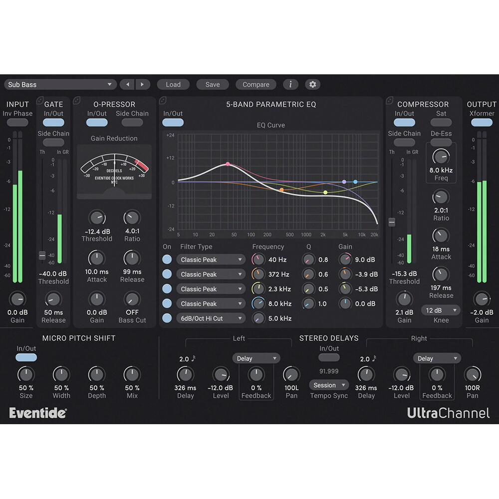 Eventide UltraChannel【ダウンロード版/電子メイル納品】 音楽制作-PCソフト-パソコン・周辺機器