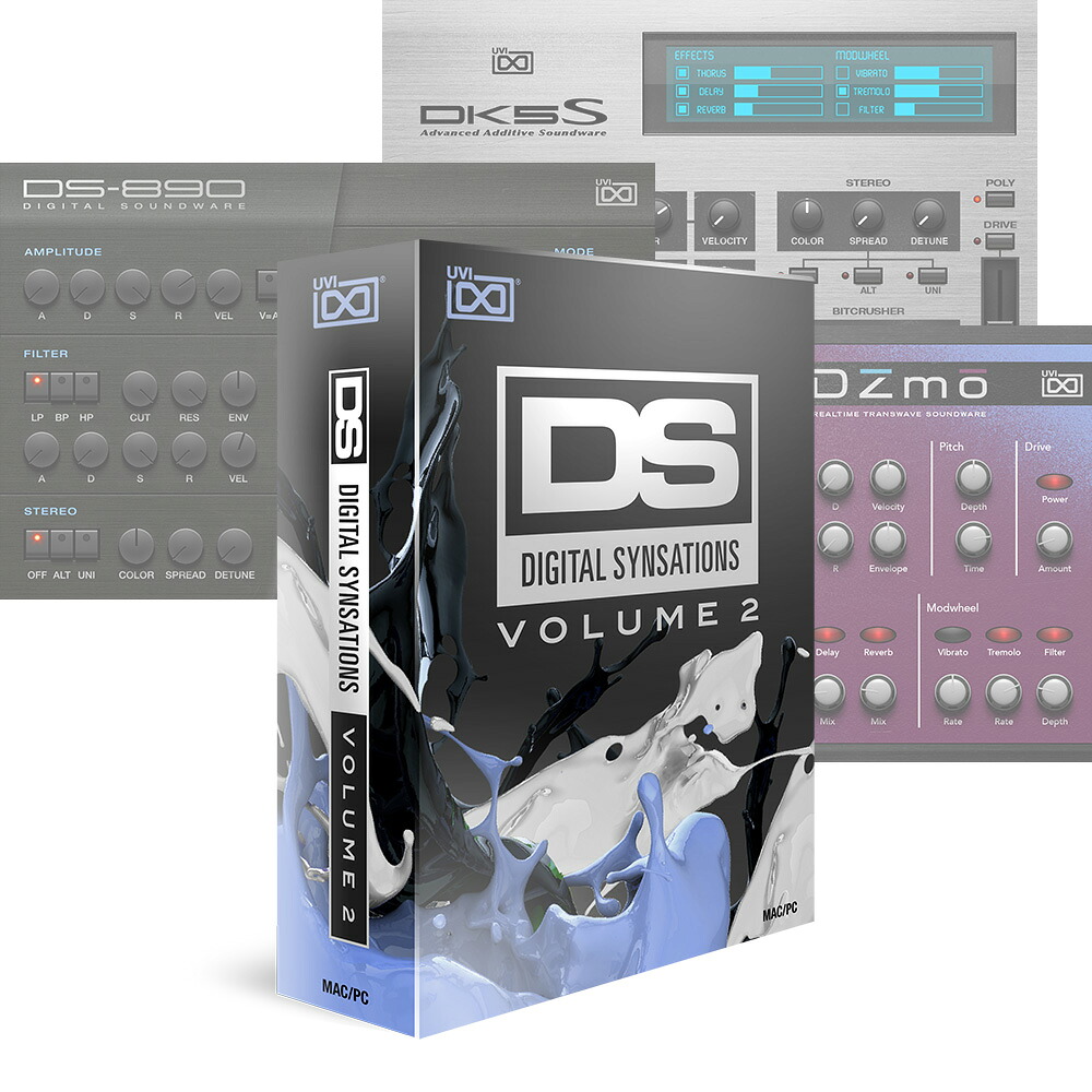 UVI Digital Synsations Vol. 2 【ダウンロード版/メール納品】 16,280円