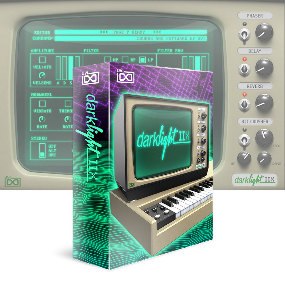 UVI Darklight IIx 【ダウンロード版/メール納品】