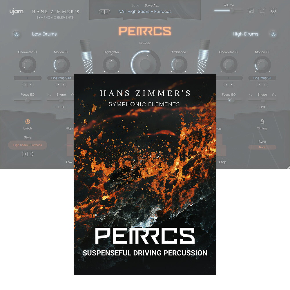 UJAM Symphonic Elements PERRCS 【ダウンロード版/メール納品】【Summer Sale 2026!最大93%OFF!~8/16】|ミュージックランドKEY WEST