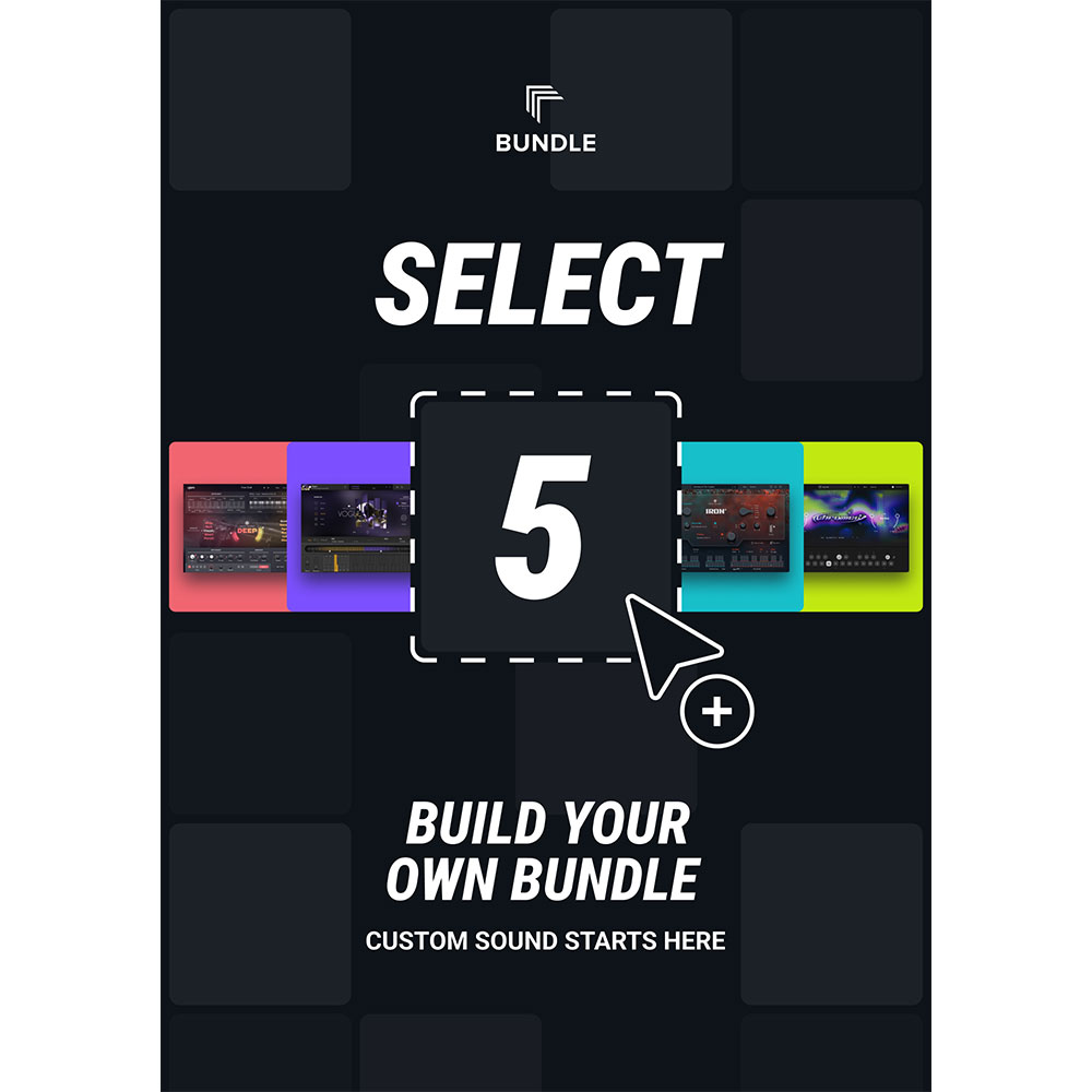 UJAM Select-5 Bundle 【ダウンロード版/メール納品】 【Select Bundle Sale！最大57％OFF！～5/10】