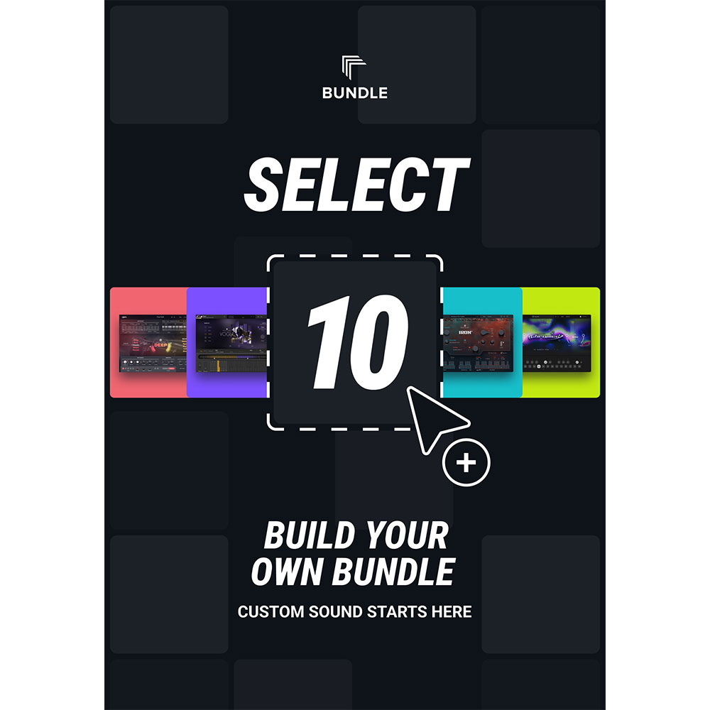 UJAM Select-10 Bundle 【ダウンロード版/メール納品】【Summer Sale 2026！最大93％OFF！～8/16】｜ミュージックランドKEY WEST