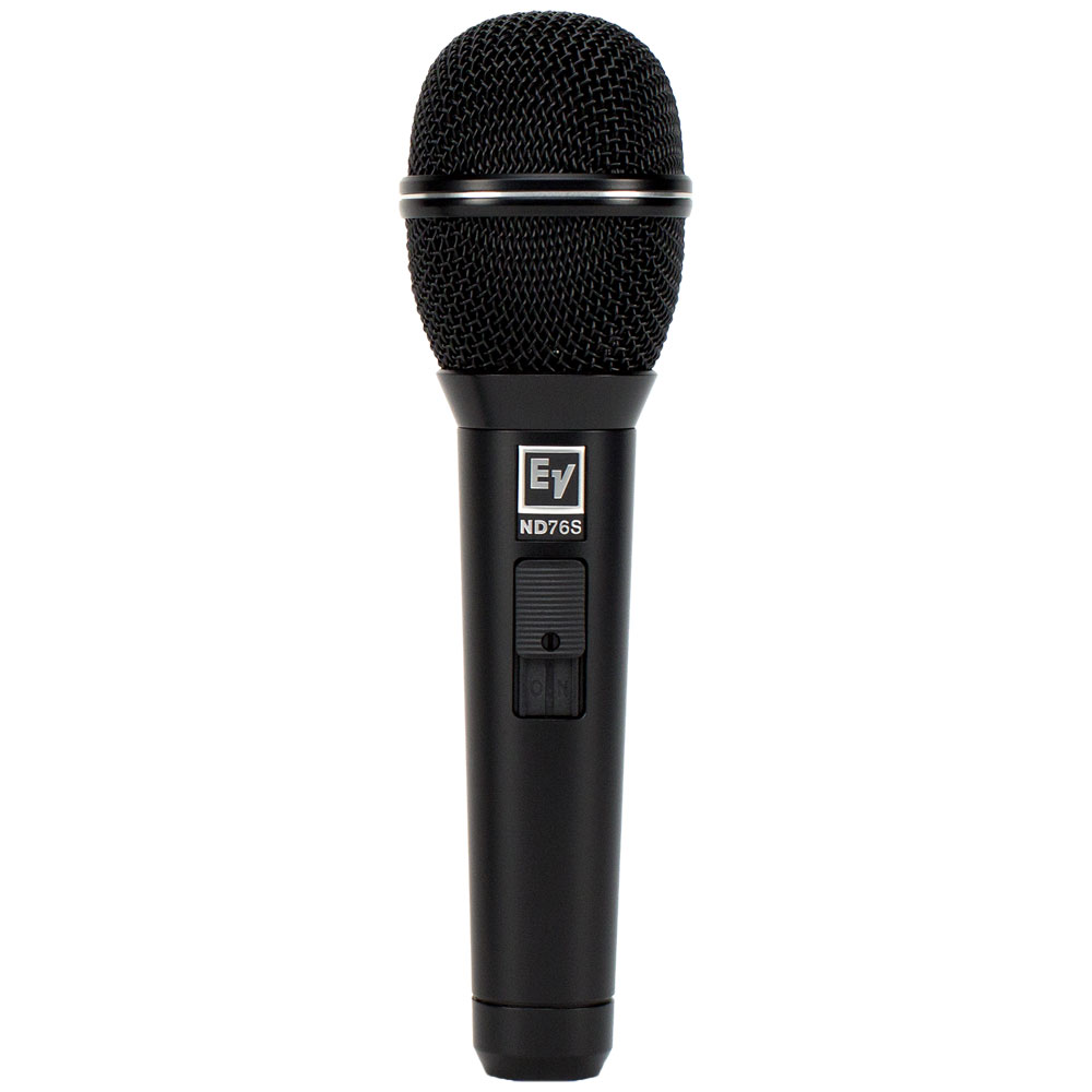 Electro-Voice ND76S エレクトロボイス ダイナミック・カーディオイド・ボーカル向けマイク on/offスイッチ付き|ミュージックランドKEY WEST