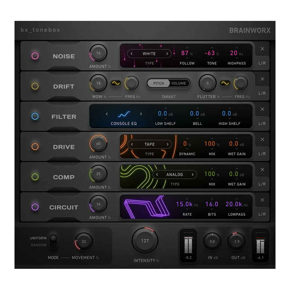 Plugin Alliance Brainworx bx_tonebox【ダウンロード版/電子メール納品】【最大限度78％OFF SALE！～6/30】