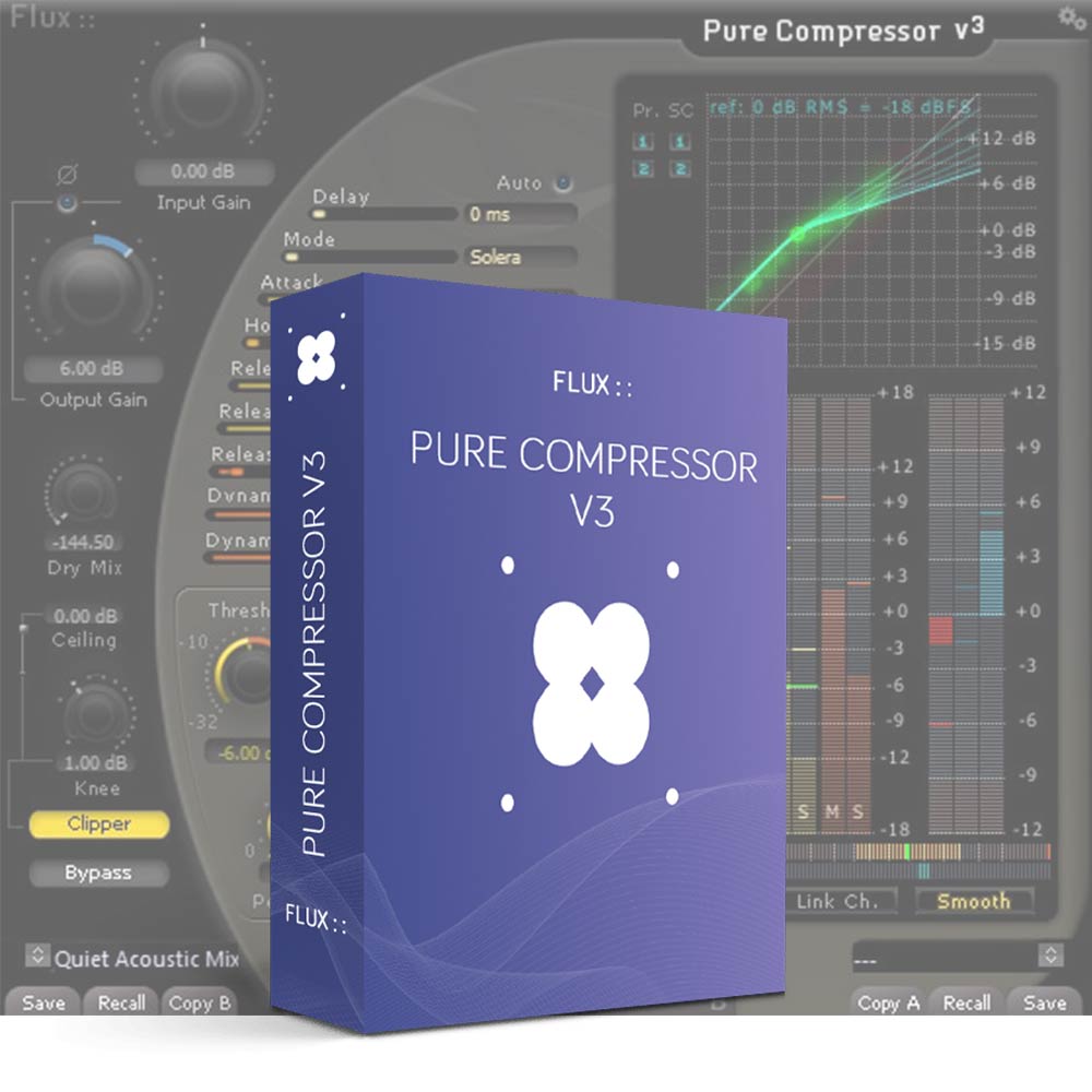 Flux:: Pure Compressor V3 【ダウンロード版/メール納品】｜ミュージックランドKEY WEST 11,162円
