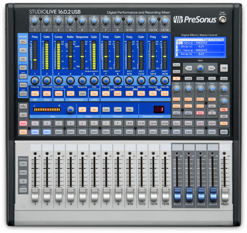 92400円 今ダケ送料無料 PreSonus プレソーナス StudioLive 16.0.2 USB