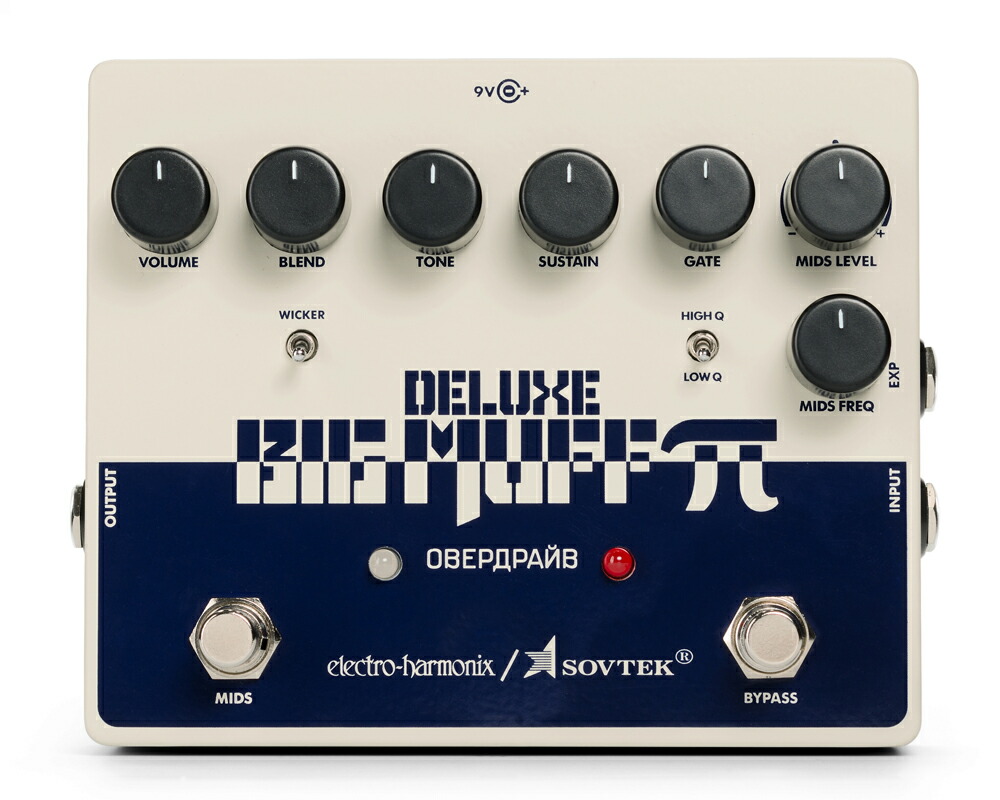 楽天市場】【ピック10枚セット付き！ 】Sovtek Deluxe Big Muff Pi