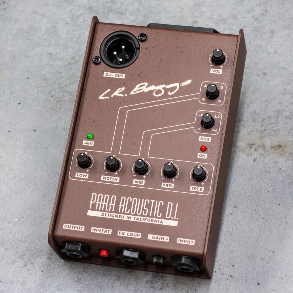 L.R.Baggs PARA ACOUSTIC D.I. エルアールバッグス アコースティック用 プリアンプ ダイレクトボックス
