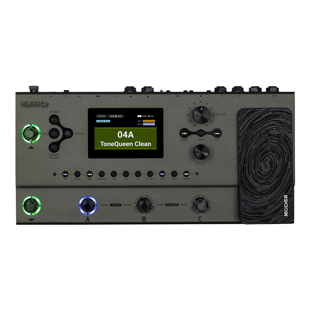 Mooer GE200 Pro マルチエフェクター