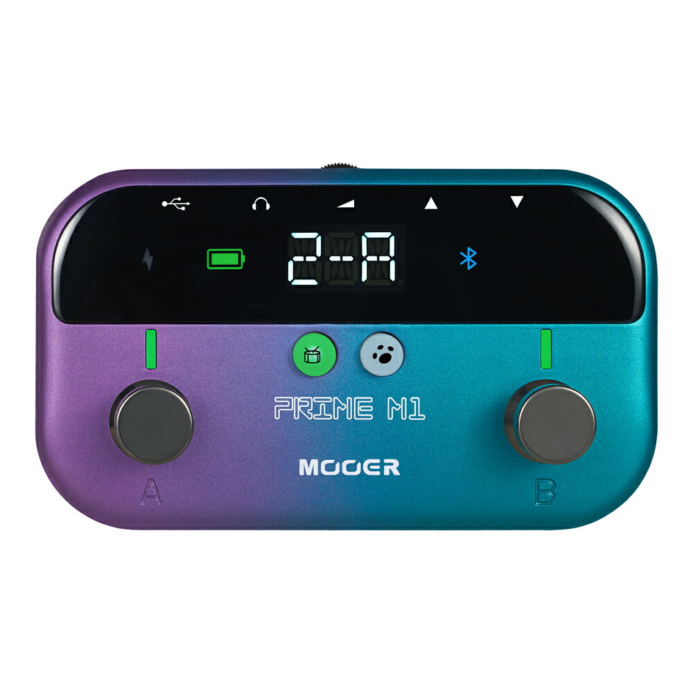 MOOER PRIME S1 ムーア マルチエフェクター MOOER Prime S1 マルチエフェクター 小型 軽量 ドラムマシン