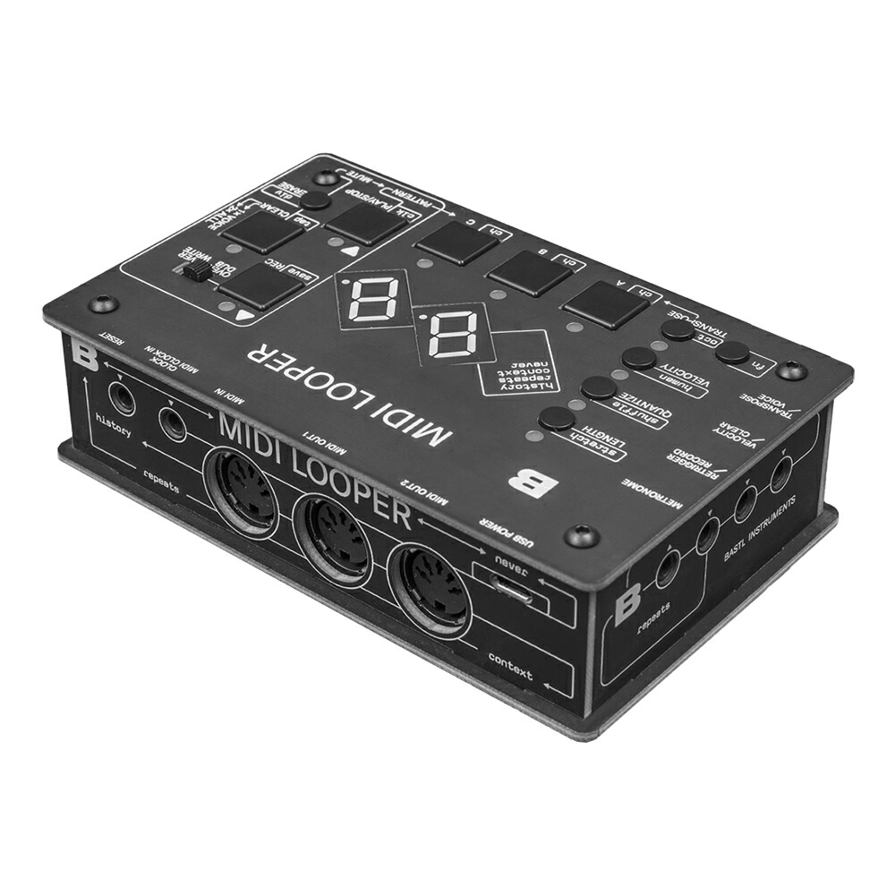 BASTL INSTRUMENTS Midilooper -MIDI Message Looper and more-|ミュージックランドKEY WEST
