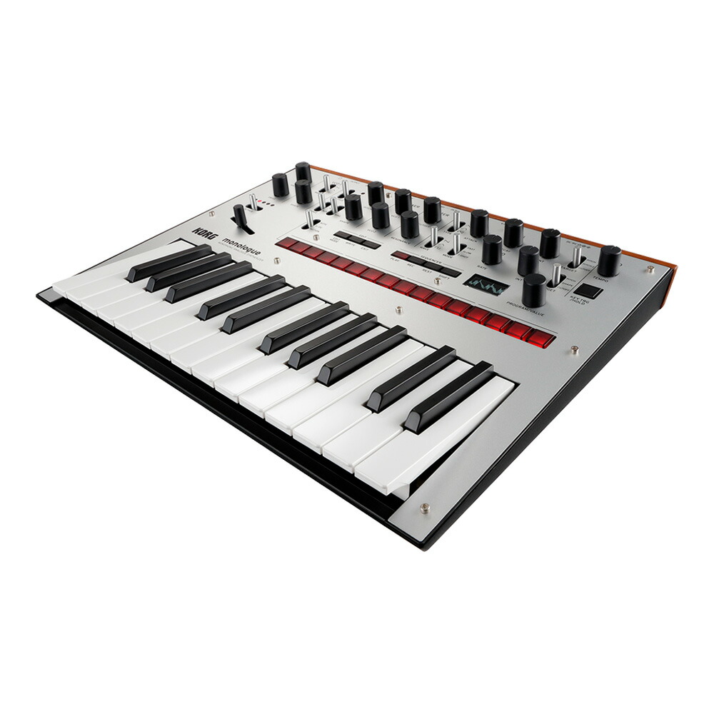 KORG monologue　アナログシンセサイザー　シルバー img9542.jpg