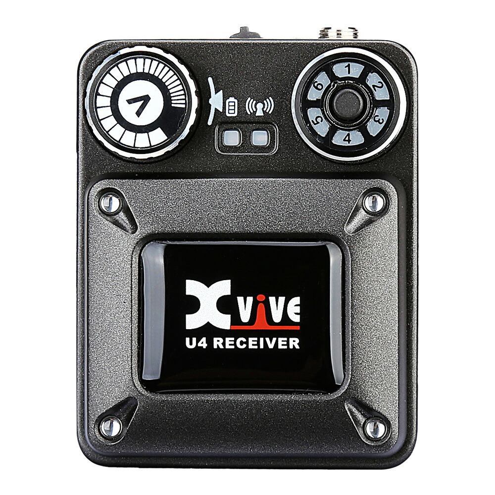 Xvive XV-U4R U4 IN-EAR MONITOR Wireless System Receiver イヤモニ ワイヤレス｜ミュージックランドKEY WEST