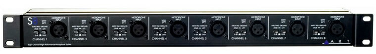 ART S8 Microphone Splitter 【 RECORDING EFFECTOR 】